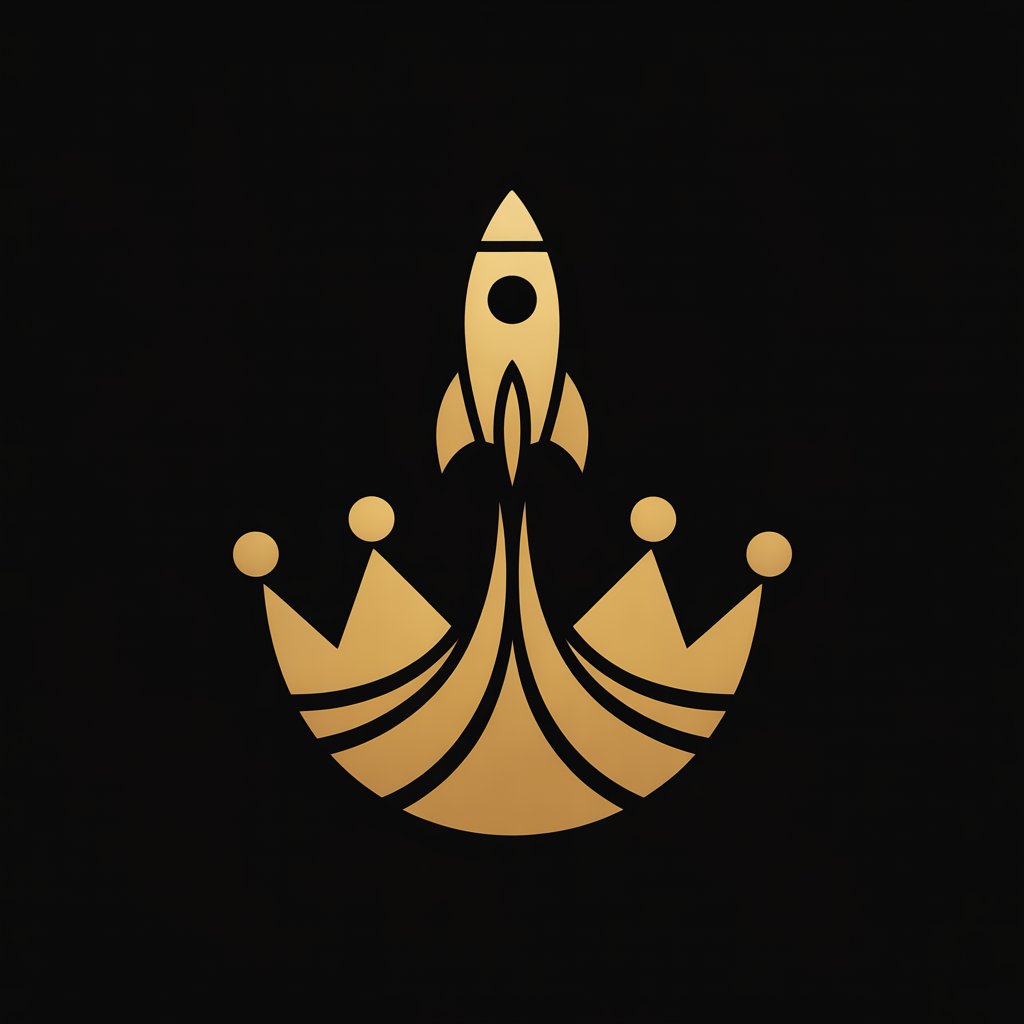 a golden logo design of a rocket launchi rxwz61omrh6z etnfwfca wk1xl9rls7ij5pwkfp13yw